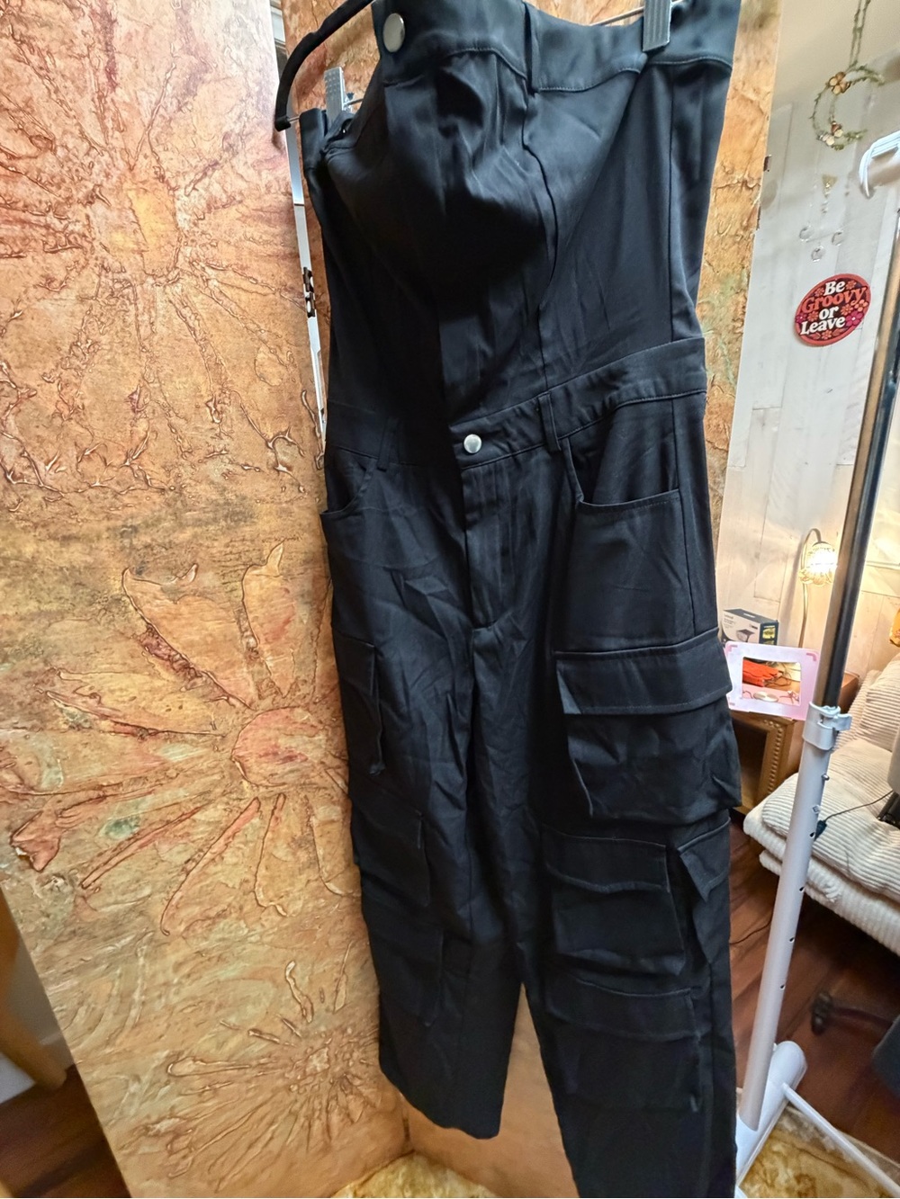 Y2K cargo jumpsuit